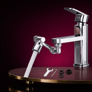 1080° Rotating Faucet Extender Aerator with Dual Spray Modes